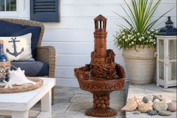 Rocky Point Concrete Water Fountain